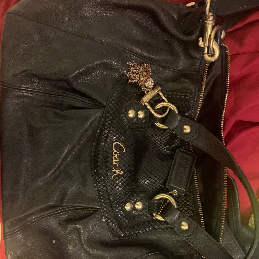 Coach black bag